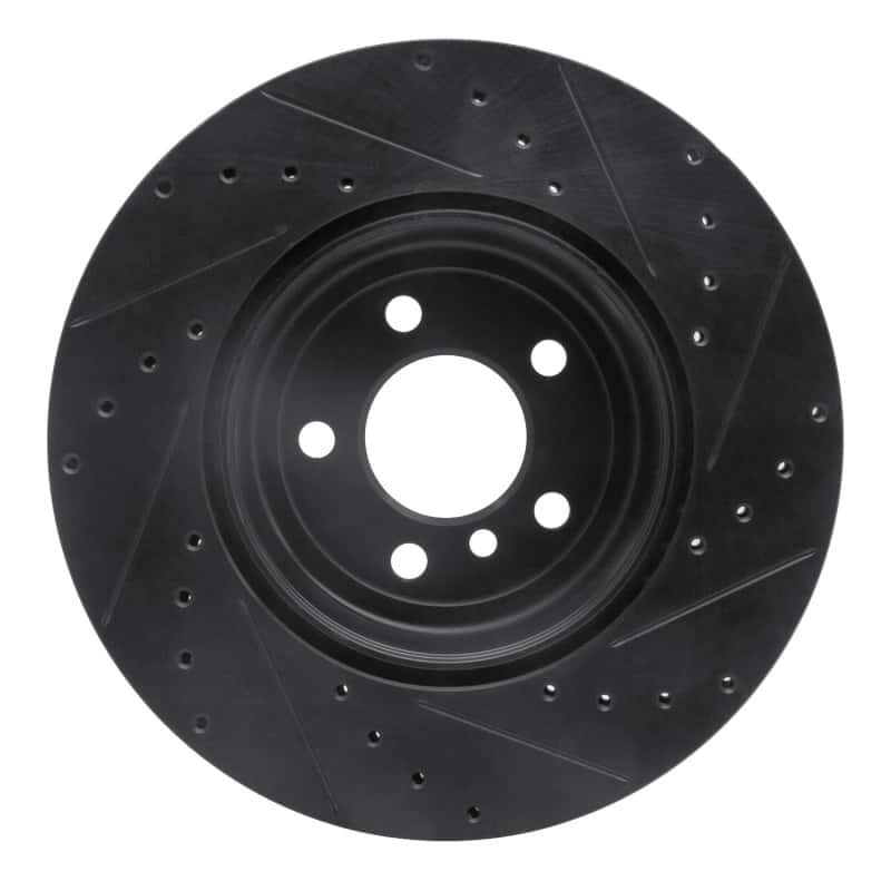R1 Concepts — R1 13-21 BMW 330I xDrive Sedan Rear Left Drilled & Slotted Black Brake Rotor
R1 Brake Rotor Drill - view 5