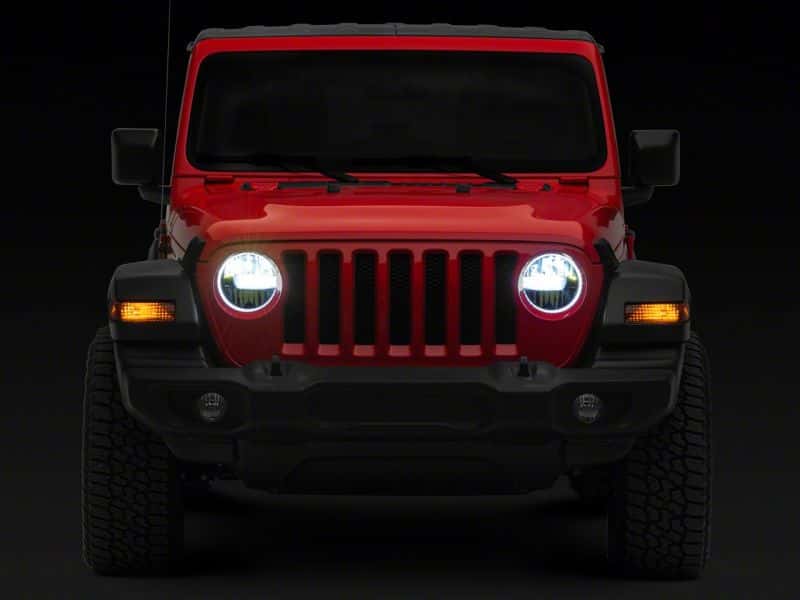 Raxiom — Raxiom 18-23 Jeep Wrangler JL Axial Series 9-In LED Headlights- Blk Housing (Clear Lens)
Headlights - view 16