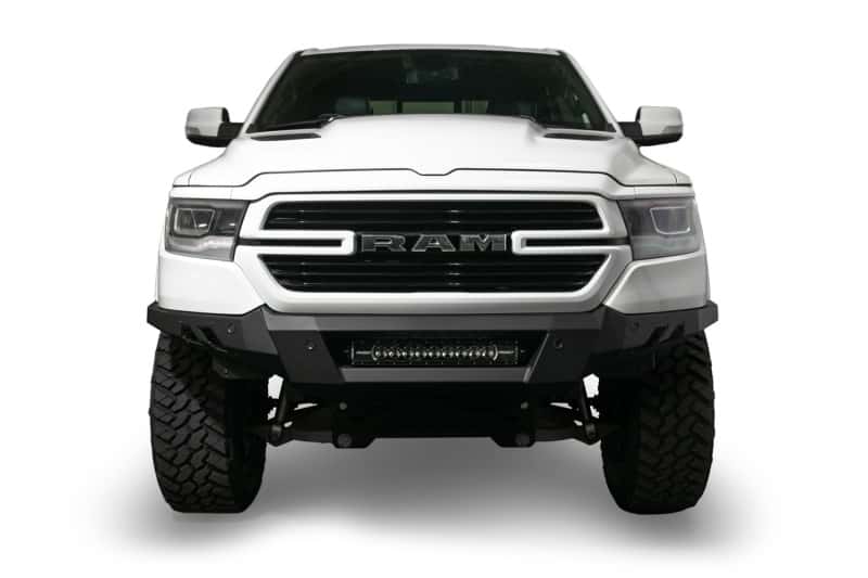 Addictive Desert Designs — Addictive Desert Designs 19-24 RAM 1500 Black Label Front Bumper
Bumper- Front - view 13