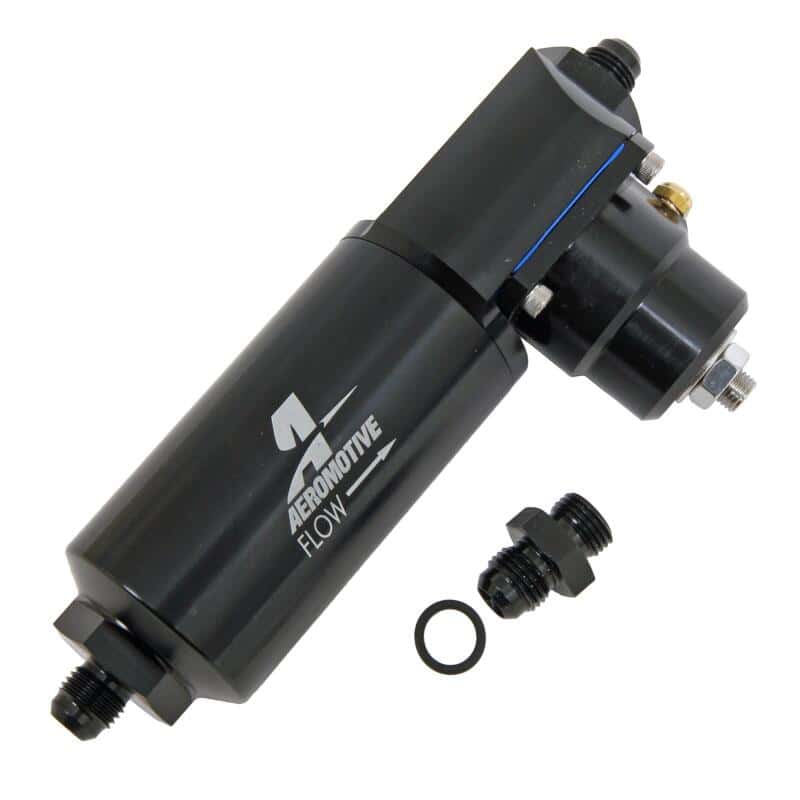 Aeromotive — Aeromotive Universal Filter Combo EFI Regulator 10 Micron AN-06 Flare
Fuel Regulator - view 1