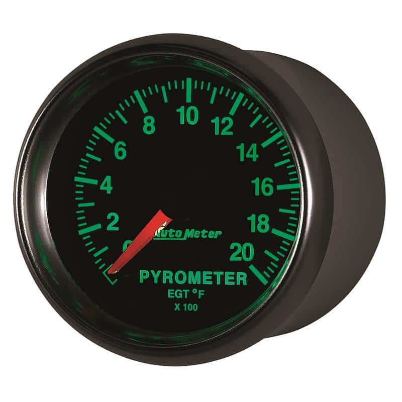 AutoMeter — Autometer GS 0-2000 degree F Full Sweep Electronic Pyrometer Gauge
2-1/16" PYROMETER KI - view 4