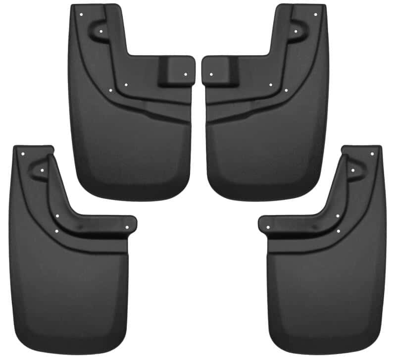 Husky Liners — Husky Liners 05-15 Toyota Tacoma w/ OEM Fender Flares Front and Rear Mud Guards - Black
Mud Guards - view 1