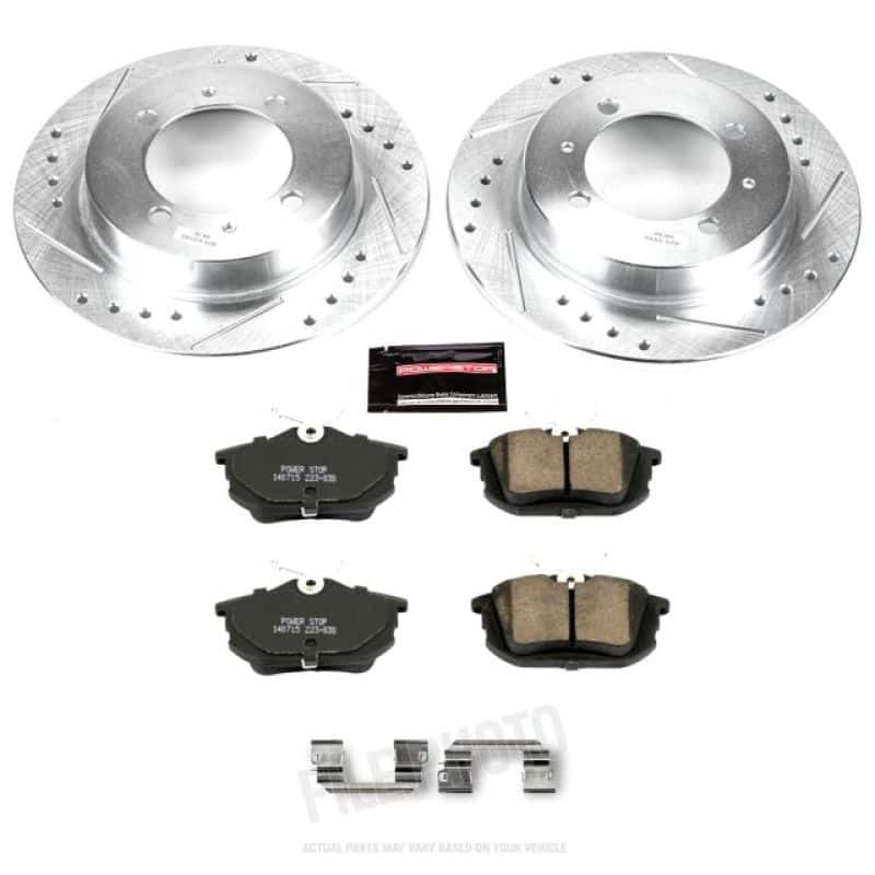 PowerStop — Power Stop 00-04 Volvo S40 Rear Z23 Evolution Sport Brake Kit - view 1