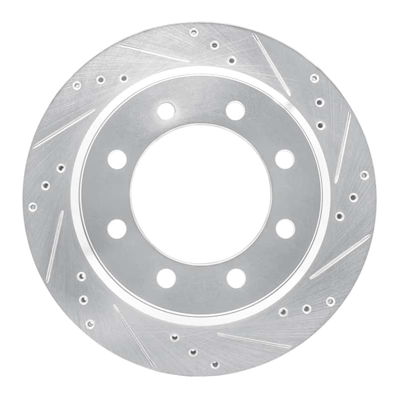 R1 Concepts — R1 08-25 Ford E-350 Super Duty Rear Right Drilled & Slotted Silver Brake Rotor
R1 Brake Rotor Drill - view 1