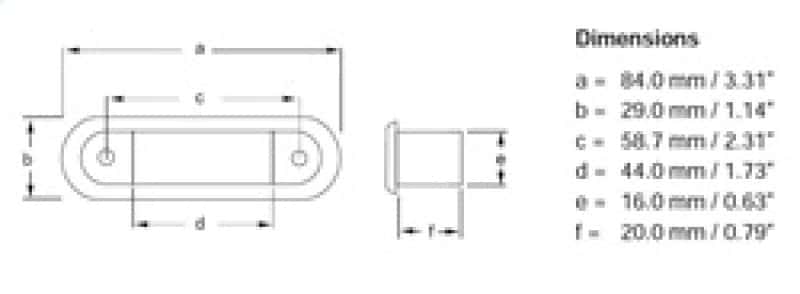 Hella — Hella Step Lamp 1X2 Wwht Md12/24 Ss Rim 2Xt
Universal Lighting M - view 12