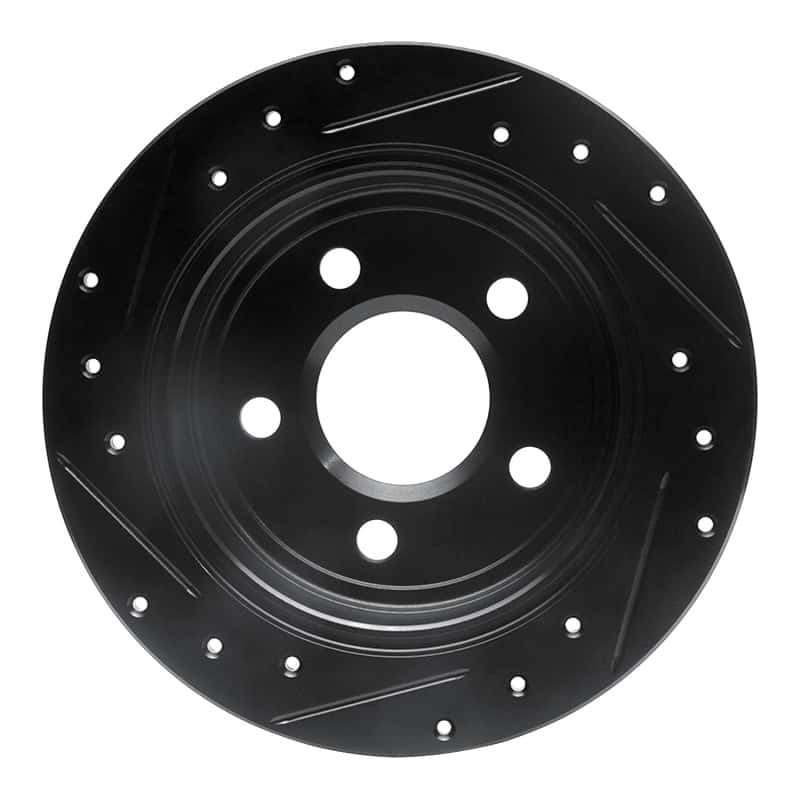 R1 Concepts — R1 97-05 Buick Century Rear Right Drilled & Slotted Black Brake Rotor
R1 Brake Rotor Drill - view 5
