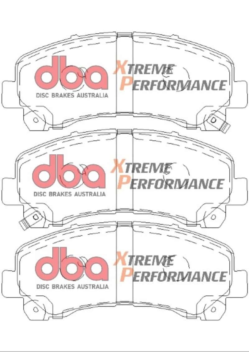 DBA — DBA 08-12 Holden Colorado lx (w/o Performance Pkg/352mm Front Rotor) XP Performance Front Brake Pads
Brake Pad Set - view 1