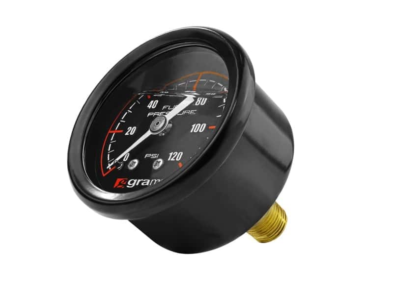 Grams Performance — Grams Performance 0-120 PSI Fuel Pressure Gauge - view 5