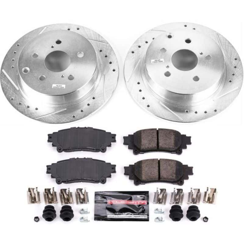 PowerStop — Power Stop 16-18 Toyota Mirai Rear Z23 Evolution Sport Brake Kit - view 1