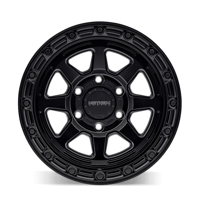 Mayhem — Mayhem 8306 Ridgeline 17x8.5 / 6x135 BP / -6mm Offset / 87.1mm Hub Satin Black Wheel
MAYHEM 8306 - view 4