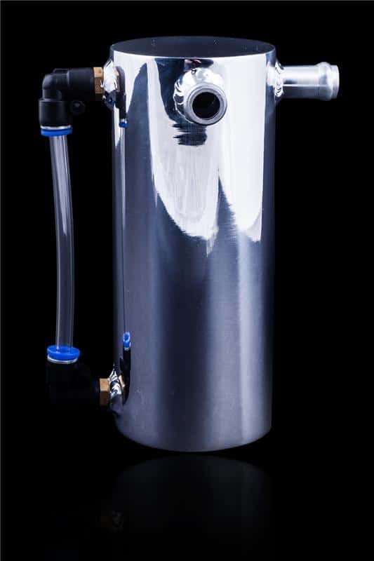 Weapon R — Weapon R 24 fl oz Polished Oil Catch Can w/ 15mm Inlet Ports - view 1