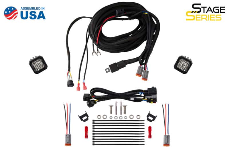 Diode Dynamics — Diode Dynamics 16-21 Toyota Tacoma C2 Pro Stage Series Reverse Light Kit - view 9