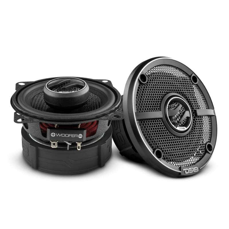 DS18 — DS18 4in 50 Watts RMS 4 ohm 2-Way Coaxial Speaker w/ Kevlar Cones - view 4
