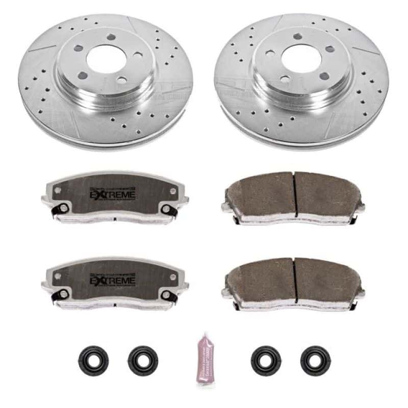 PowerStop — Power Stop 05-19 Chrysler 300 Front Z26 Street Warrior Brake Kit - view 1