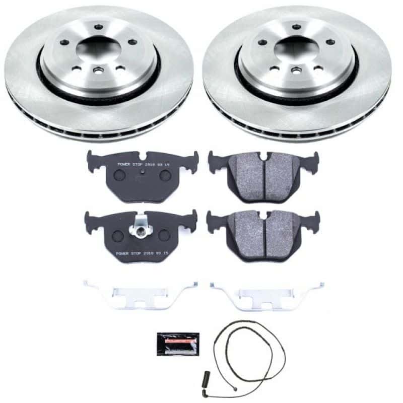 PowerStop — Power Stop 01-06 BMW 330Ci Rear Track Day SPEC Brake Kit - view 1