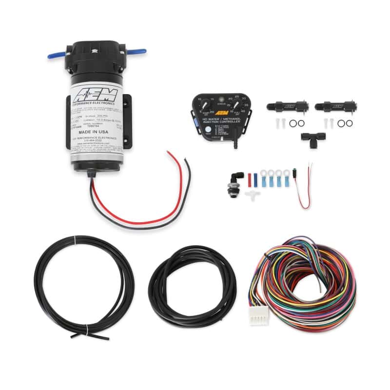 AEM — AEM V3 WATER/METHANOL HD KIT - NO RESERVOIR (Internal Map)
Water/Meth Injection
V3 Water/Methanol HD - view 2