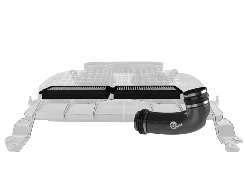 aFe — aFe Super Stock Carbon Fiber Pro Dry S Induction System 2021 RAM 1500 TRX V8-6.2L SC
Super Stock Intake - view 3