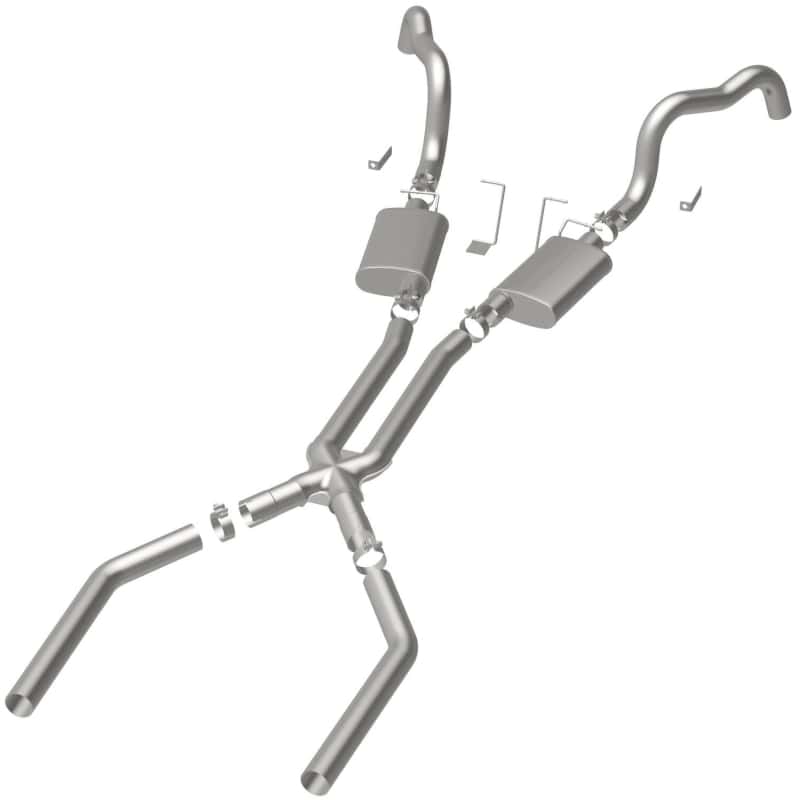 Magnaflow — MagnaFlow Sys C/B 67-72 GM F-Body 3inch Std
Crossmember-Back
Cat-Back - view 4
