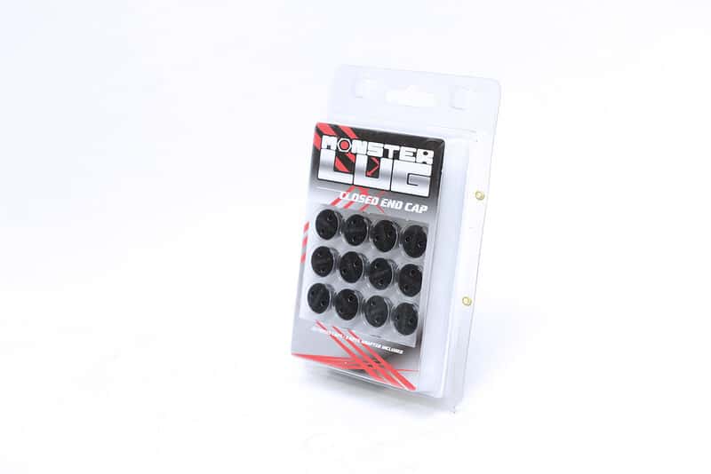 Wheel Mate — Wheel Mate 14x1.50 Monster Lug Silver Lug Nut Caps - view 5