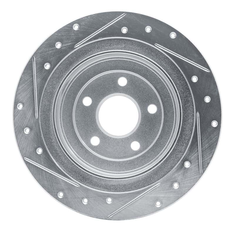 R1 Concepts — R1 00-06 Subaru Legacy Rear Right Drilled & Slotted Silver Brake Rotor
R1 Brake Rotor Drill - view 5