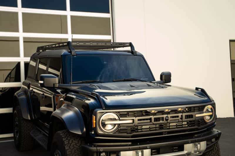 DV8 Offroad — DV8 Offroad 21-23 Ford Bronco Hard Top Roof Rack - view 3