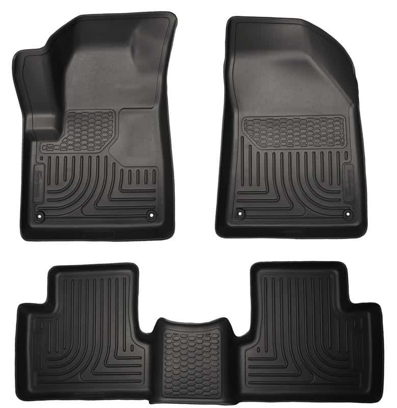 Husky Liners — Husky Liners 14 Jeep Cherokee WeatherBeater Black Front and Second Seat Floor Liners
Floor Liners - view 2