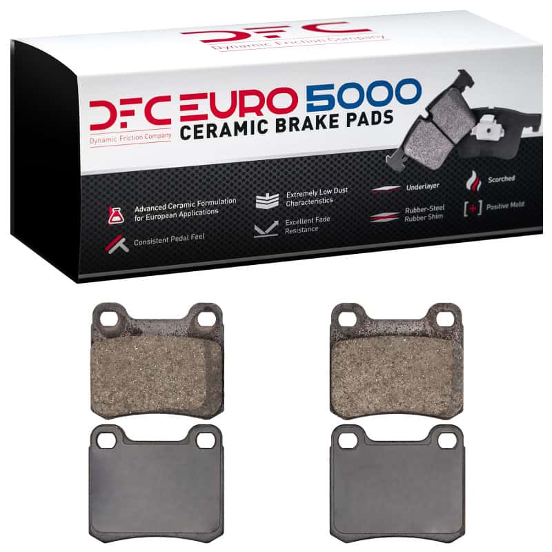 DFC — DFC 83-95 Mercedes-Benz 300CE Rear Euro 5000 Ceramic Brake Pads
DFC Brake Pad Set - view 1