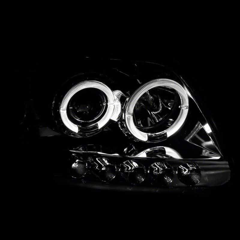 Raxiom — Raxiom 97-03 Ford F-150 LED Halo Projector Headlights- Chrome Housing (Clear Lens)
Headlights - view 3