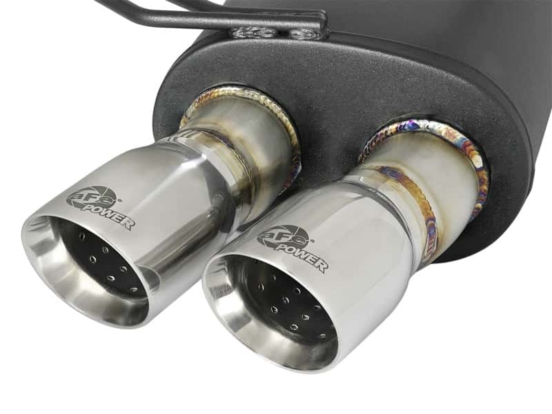 aFe — aFe MACH Force-Xp 2-1/2in 304 SS Cat-Back Exhaust w/Polished Tips 05-08 BMW Z4 M Coupe (E86) L6 3.2L
Cat-Back Exhaust - view 2