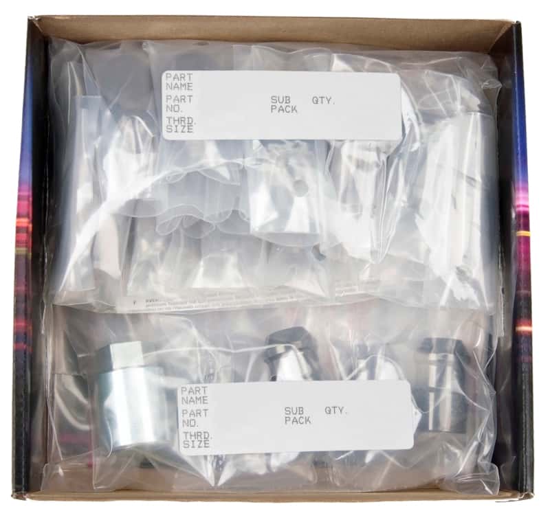 McGard — McGard 5 Lug Hex Install Kit w/Locks (Cone Seat Nut) 1/2-20 / 13/16 Hex / 1.5in. Length - Black - view 6