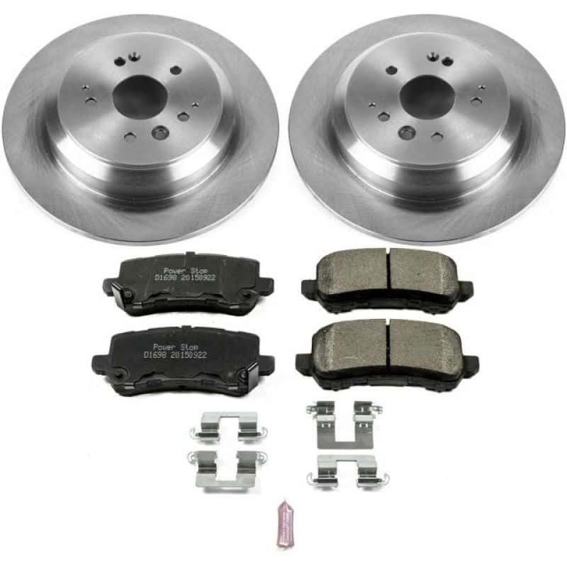 PowerStop — Power Stop 17-19 Acura MDX Rear Autospecialty Brake Kit - view 1