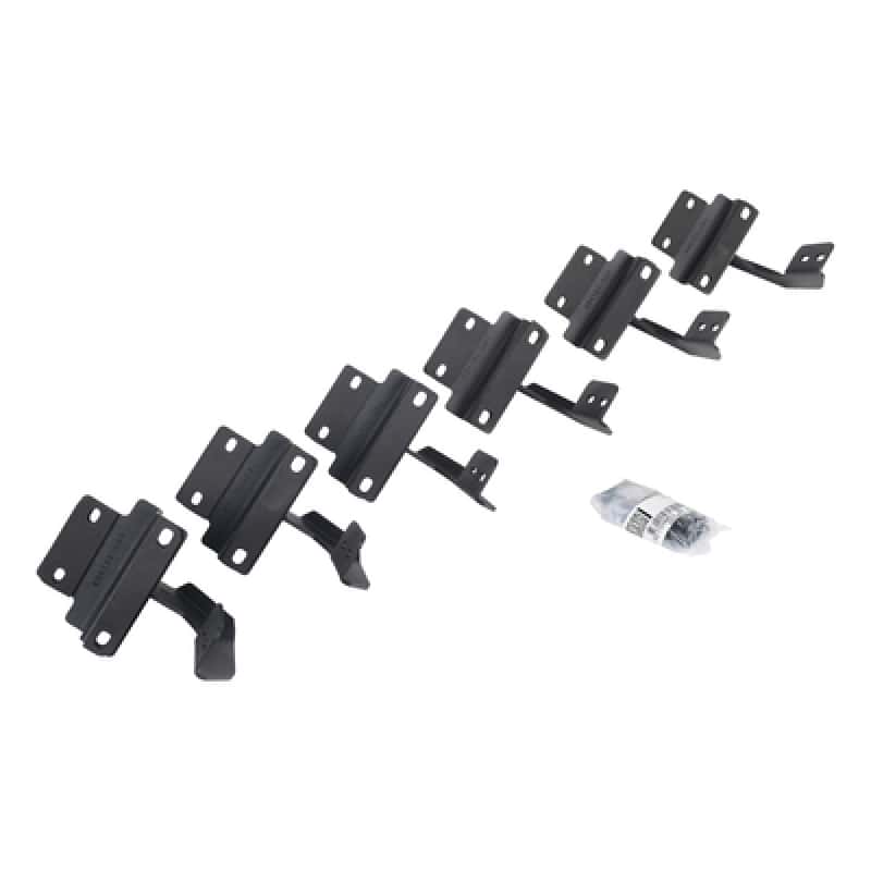Go Rhino — Go Rhino 15-21 Ford F-150 SC 4DR Mounting Brackets (V-Series V3/RB10 Slim/RB20 Slim) - Tex. Blk
VSrs Mounting Brckts - view 2
