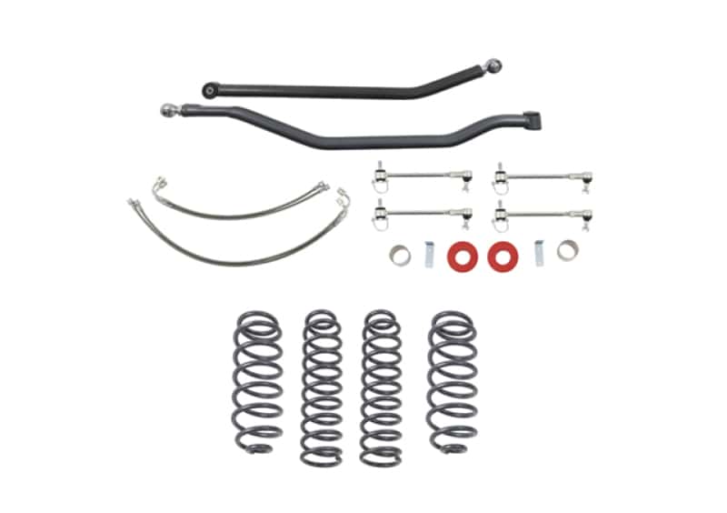 Belltech — Belltech 07-17 Jeep Wrangler Rubicon Unlimited JK 4dr 4in Trail Perf Lift Kit w/ Rear Sway Bar
LIFT KIT - view 4