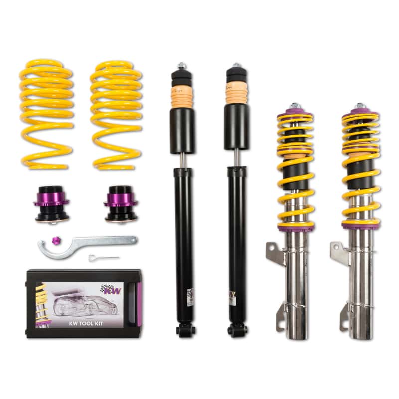 KW — KW Coilover Kit V1 Audi TT (TTC TTR) Coupe + Roadster; FWD; all engines
Coilover Kit - view 2