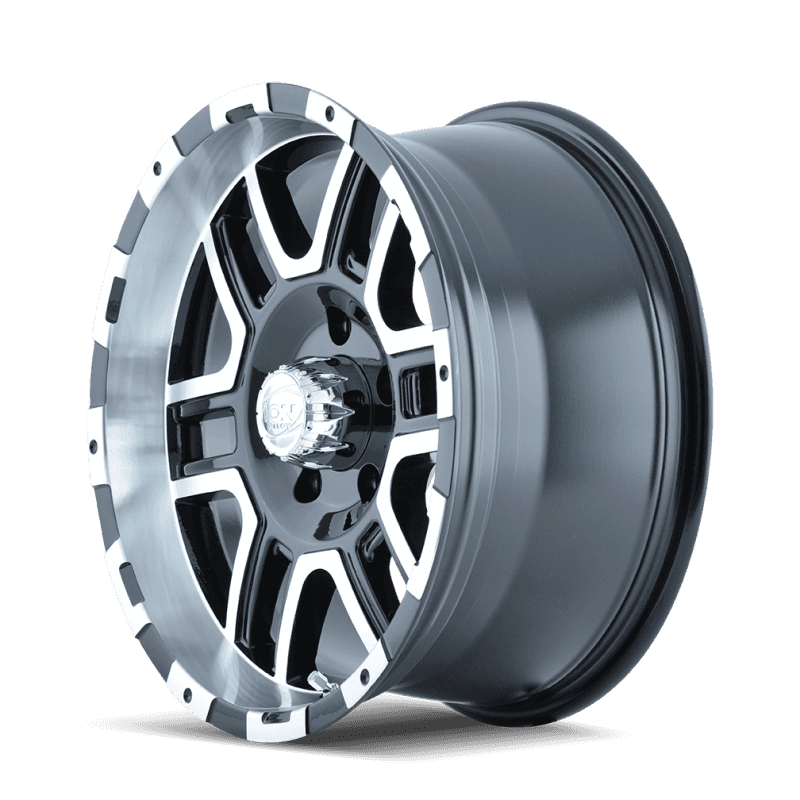 ION Wheels — ION Type 179 16x8 / 8x165.1 BP / 10mm Offset / 130.8mm Hub Black/Machined Wheel
ION 179 - view 2