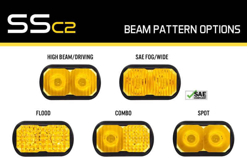 Diode Dynamics — Diode Dynamics Stage Series 2 In Lens Fog - Yellow - view 2