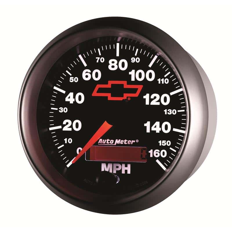 AutoMeter — Autometer Speedometer 3-3/8in, 0-160 MPH, Elec. Programmable - Bowtie Black
3-3/8" SPEEDO, 160 M - view 4
