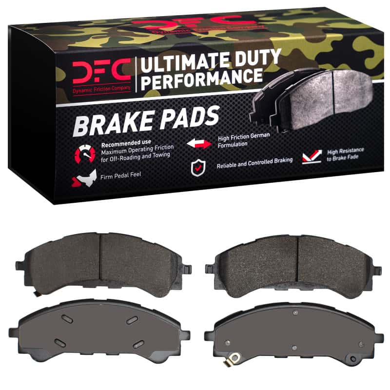 DFC — DFC 19-25 Ford Ranger (USA/Canada) Front Ultimate Duty Performance Brake Pads
DFC Brake Pad Set - view 4