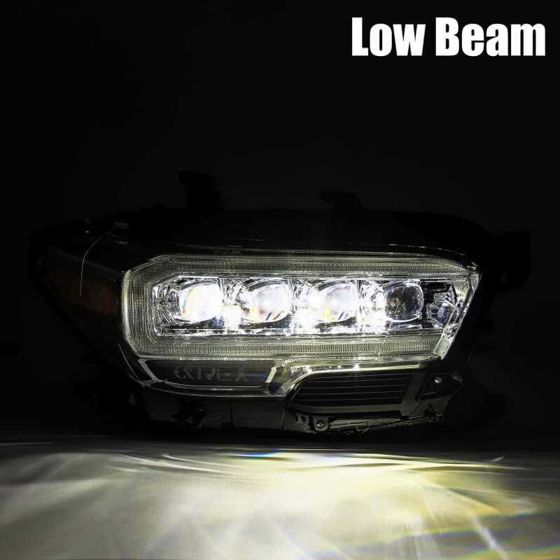 AlphaRex — AlphaRex 16-20 Toyota Tacoma NOVA LED Projector Headlights Plank Style Black w/Activation Light
Projector Headlights - view 7