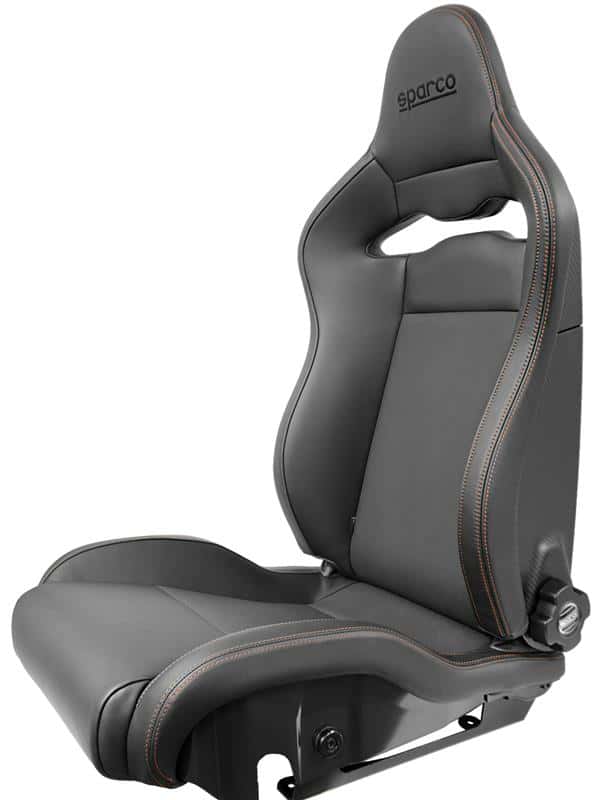 SPARCO — Sparco Seat SPX Special Edition Black/Red w/ Gloss Carbon Shell - Left - view 1