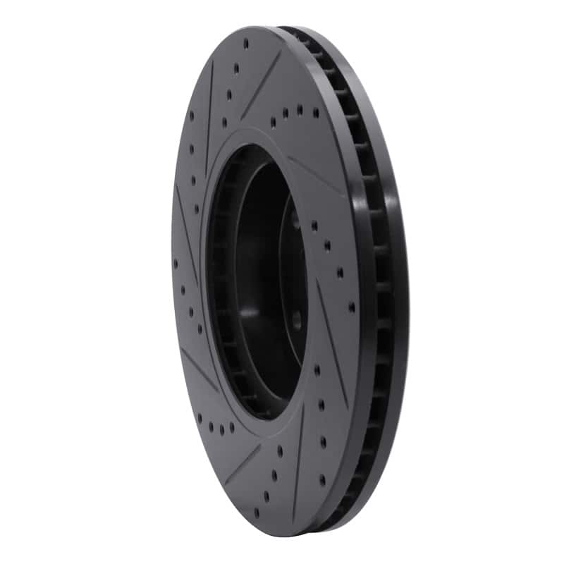 R1 Concepts — R1 06-21 Subaru Legacy Front Right Drilled & Slotted Black Brake Rotor
R1 Brake Rotor Drill - view 4
