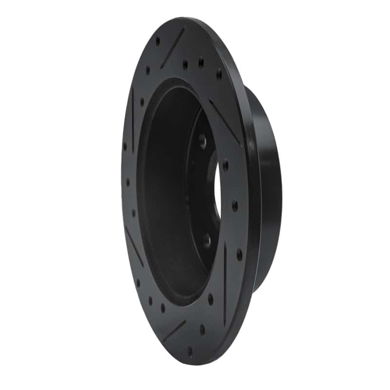 R1 Concepts — R1 98-02 Acura CL Rear Right Drilled & Slotted Black Brake Rotor
R1 Brake Rotor Drill - view 4