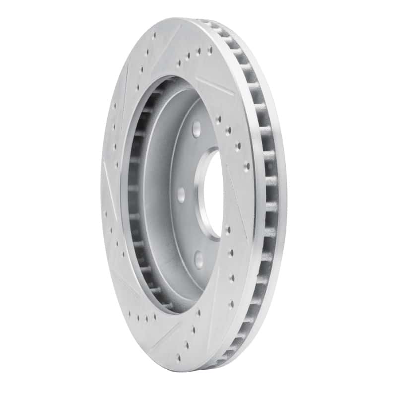 R1 Concepts — R1 86-95 Dodge Raider Front Right Drilled & Slotted Silver Brake Rotor
R1 Brake Rotor Drill - view 4