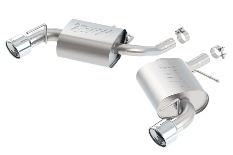 Borla — Borla 2016 Chevy Camaro 2.0L Turbo AT/MT S-Type Rear Section Exhaust
Axle-Back System - view 4