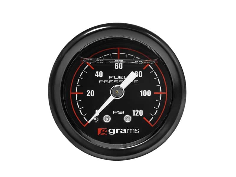 Grams Performance — Grams Performance 0-120 PSI Fuel Pressure Gauge - view 3