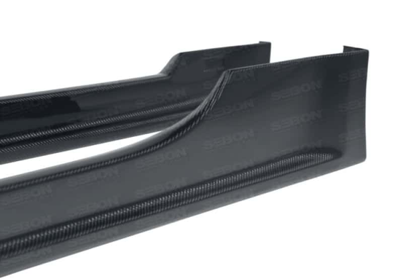Seibon — Seibon 02-05 Nissan 350Z TT-Style Carbon Fiber Side Skirts - view 4