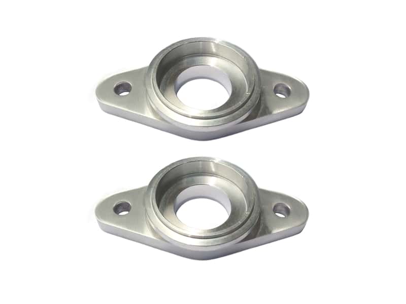 Torque Solution — Torque Solution Billet Stock to Tial Blowoff Valve Adapter: Nissan GTR R35 ALL (2 Adapters) - view 1