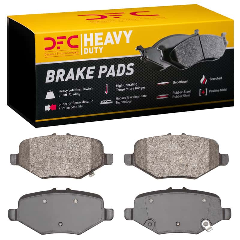DFC — DFC 13-19 Ford Flex Rear Heavy Duty Pads - Semi Metallic
DFC Brake Pad Set - view 1