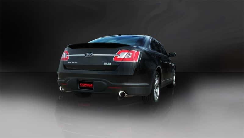 CORSA Performance — Corsa 2010-2019 Ford Taurus SHO 3.5L V6 Turbo Polished Sport Cat-Back Exhaust
Exhaust - view 5