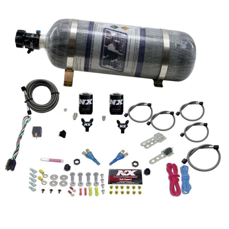 Nitrous Express — Nitrous Express 08-10 Dodge Viper EFI Dual Nozzle (100-300HP) w/Composite Bottle
Injection System Kit
N2OSys - view 1